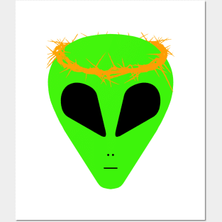 Alien Jesus #3 Posters and Art